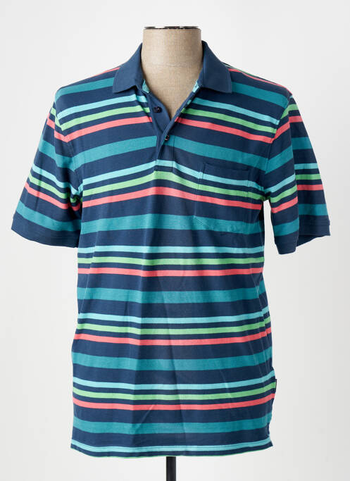 Polo bleu HAJO pour homme