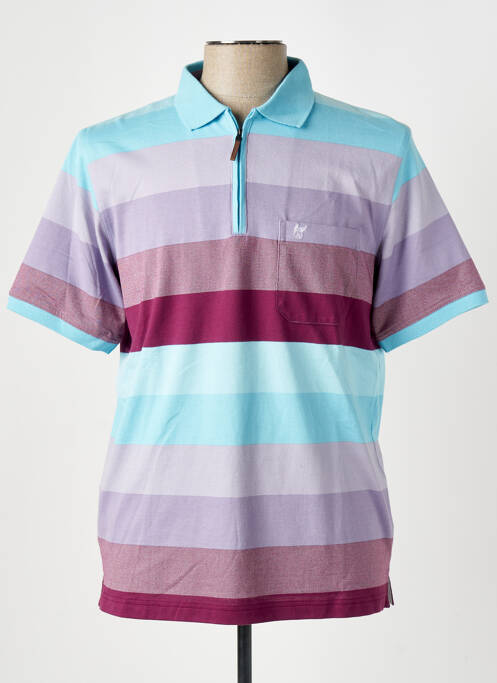 Polo bleu HAJO pour homme