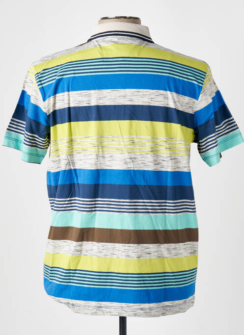 Polo bleu LERROS pour homme