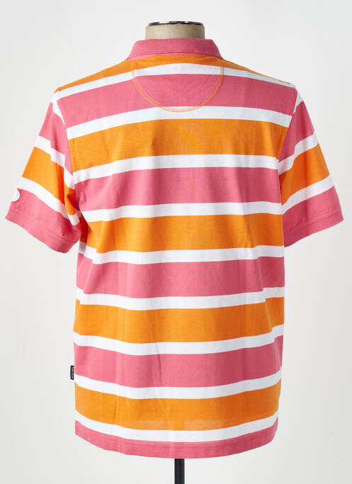 Polo orange HAJO pour homme