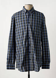 Chemise manches longues poches bleu BRIGGS & MANSFIELD homme