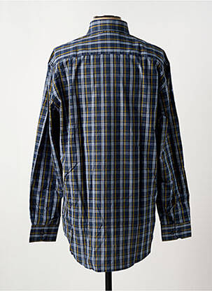 Chemise manches longues poches bleu BRIGGS & MANSFIELD homme