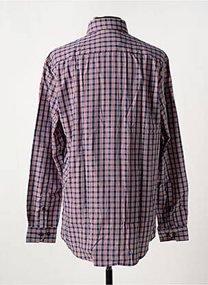 Chemise manches longues poches rouge BRIGGS & MANSFIELD homme