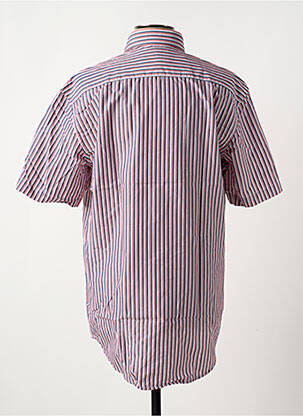Chemise manches courtes poches rouge BRIGGS & MANSFIELD homme