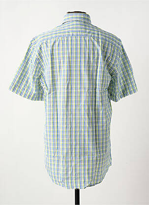 Chemise manches courtes poches vert BRIGGS & MANSFIELD homme