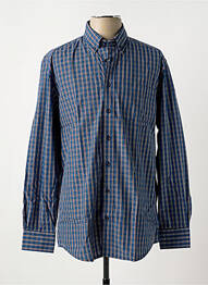 Chemise manches longues poches bleu BRIGGS & MANSFIELD homme