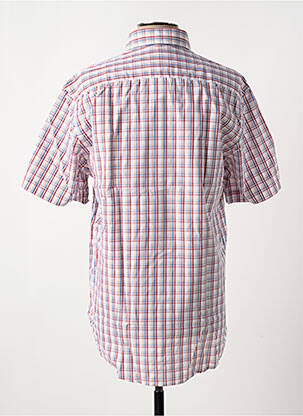 Chemise manches courtes poches rouge BRIGGS & MANSFIELD homme
