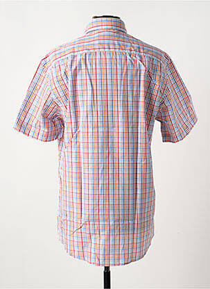 Chemise manches courtes poches orange BRIGGS & MANSFIELD homme