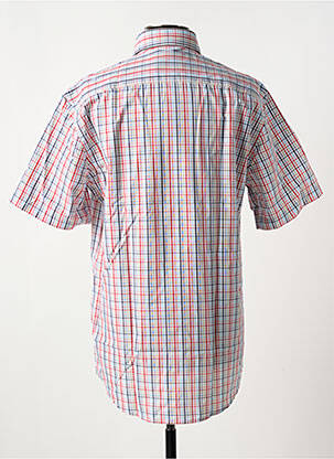 Chemise manches courtes poches rouge BRIGGS & MANSFIELD homme