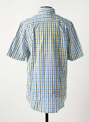 Chemise manches courtes poches jaune BRIGGS & MANSFIELD homme
