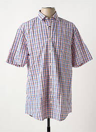 Chemise manches courtes poches rose BRIGGS & MANSFIELD homme