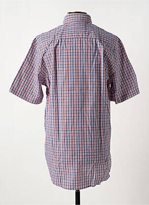 Chemise manches courtes poches rouge BRIGGS & MANSFIELD homme