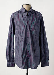 Chemise manches longues poches bleu BRIGGS & MANSFIELD homme