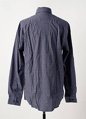 Chemise manches longues poches bleu BRIGGS & MANSFIELD homme