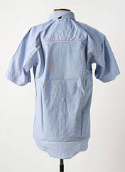 Chemise manches courtes bleu EASY LINE pour homme seconde vue