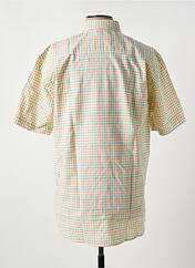 Chemise manches courtes jaune LEVORATTO pour homme seconde vue