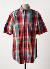 Chemise manches courtes orange J.T ASCOTT pour homme seconde vue