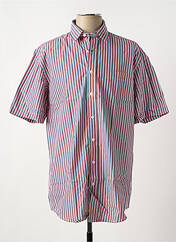 Chemise manches courtes rouge BRIGGS & MANSFIELD pour homme seconde vue