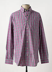 Chemise manches longues rose BRIGGS & MANSFIELD pour homme seconde vue