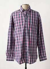 Chemise manches longues rose BRIGGS & MANSFIELD pour homme seconde vue
