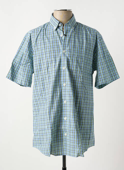 Chemise manches courtes poches vert BRIGGS & MANSFIELD homme