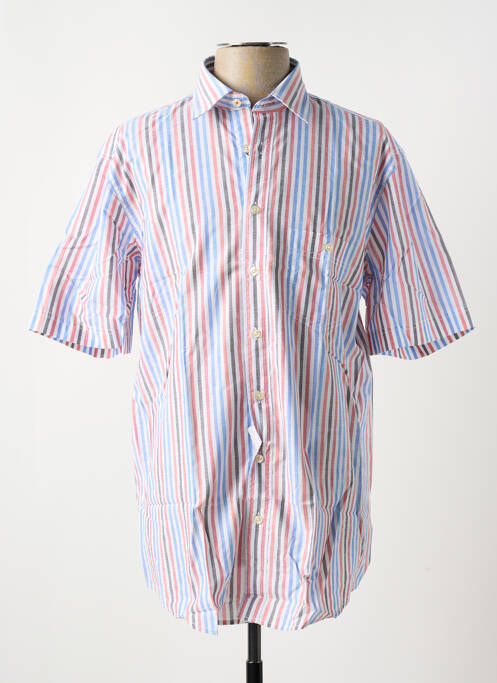 Chemise manches courtes bleu DORNBUSCH pour homme