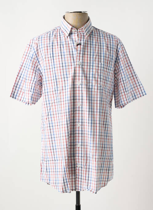 Chemise manches courtes orange BRIGGS & MANSFIELD pour homme