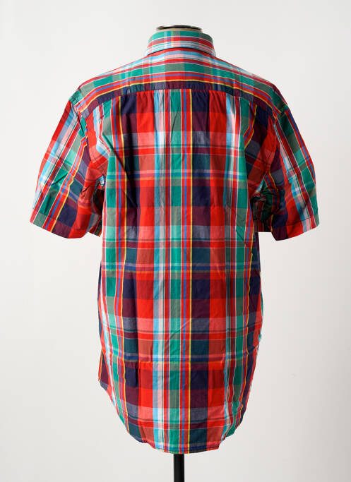 Chemise manches courtes orange J.T ASCOTT pour homme