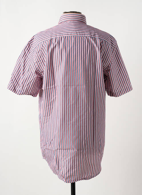 Chemise manches courtes rouge BRIGGS & MANSFIELD pour homme