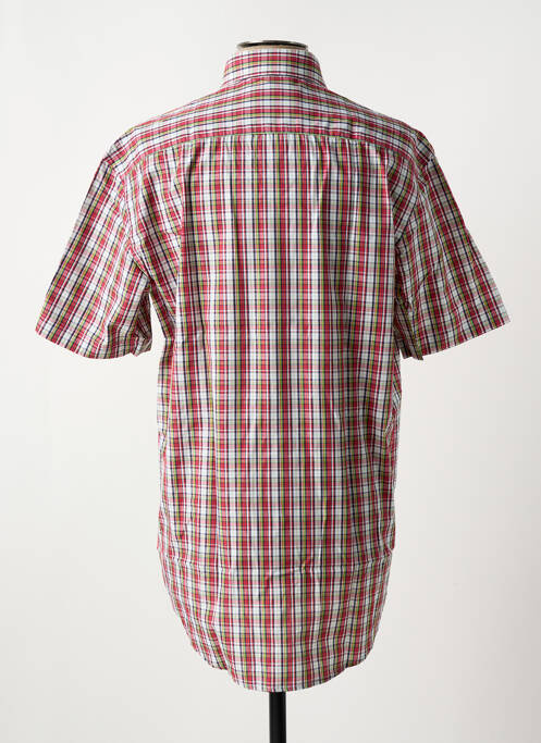 Chemise manches courtes rouge BRIGGS & MANSFIELD pour homme