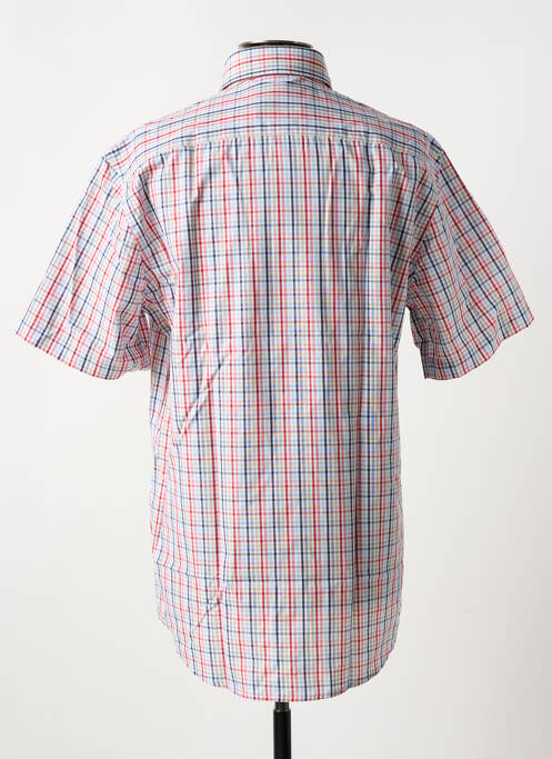 Chemise manches courtes rouge BRIGGS & MANSFIELD pour homme