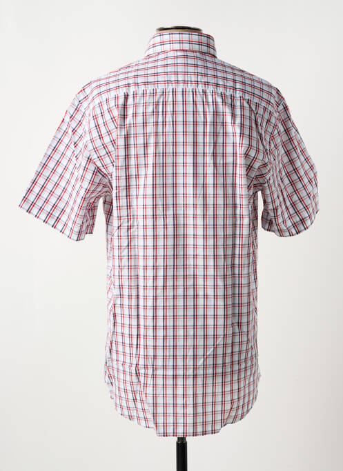 Chemise manches courtes rouge BRIGGS & MANSFIELD pour homme