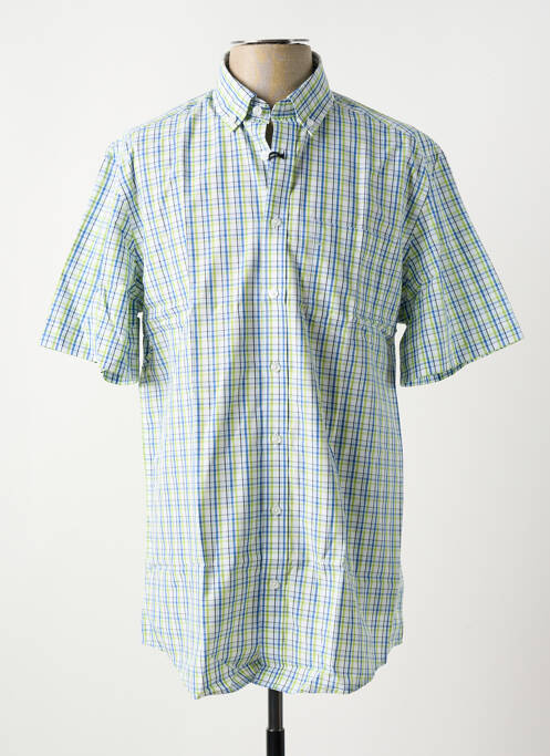 Chemise manches courtes vert BRIGGS & MANSFIELD pour homme