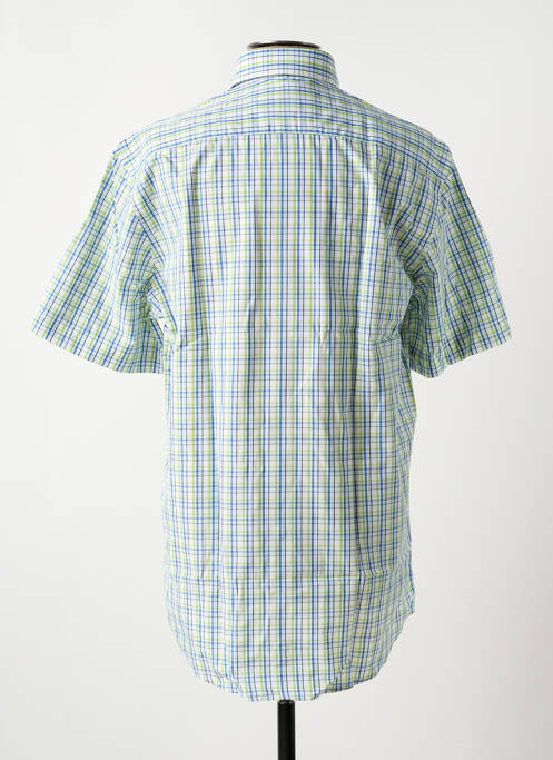Chemise manches courtes vert BRIGGS & MANSFIELD pour homme