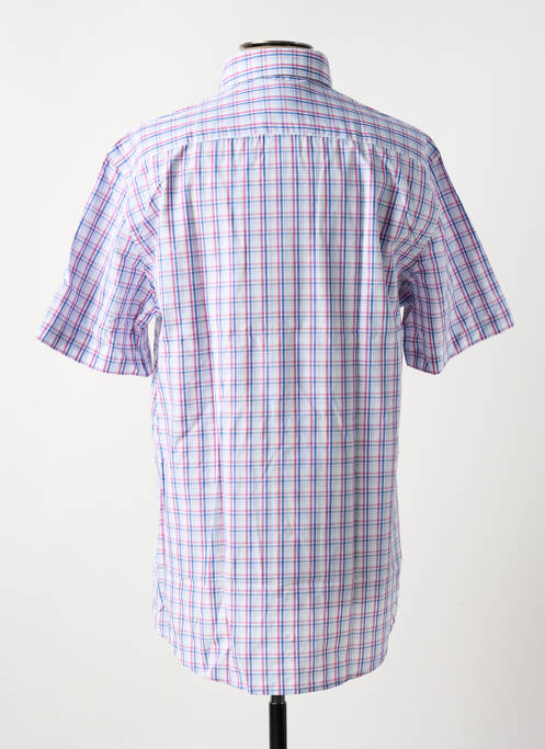 Chemise manches courtes violet BRIGGS & MANSFIELD pour homme