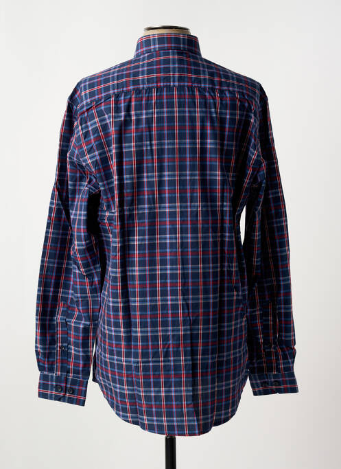 Chemise manches longues bleu BRIGGS & MANSFIELD pour homme