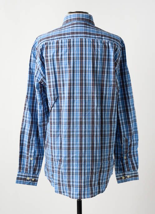 Chemise manches longues bleu BRIGGS & MANSFIELD pour homme