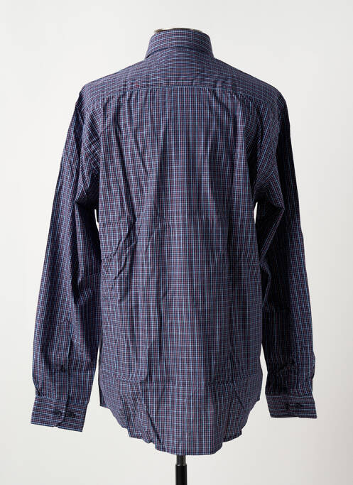 Chemise manches longues bleu BRIGGS & MANSFIELD pour homme