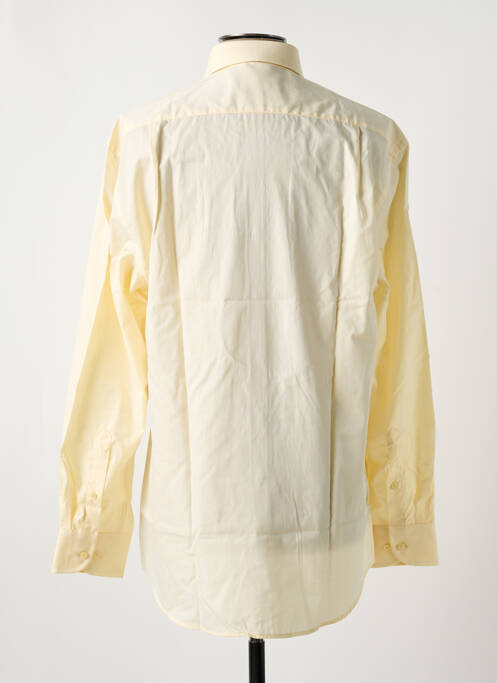 Chemise manches longues jaune JEAN CHATEL homme