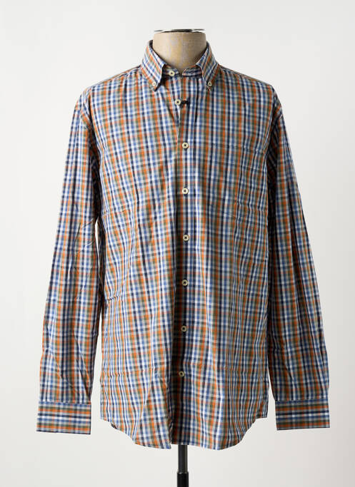 Chemise manches longues orange BRIGGS & MANSFIELD pour homme