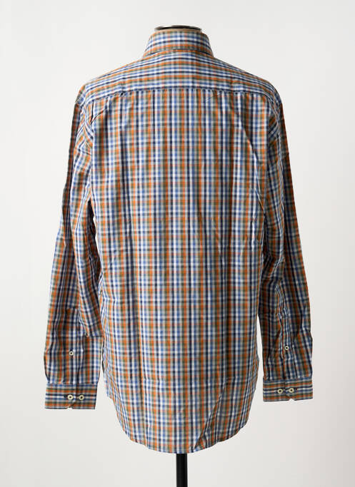 Chemise manches longues orange BRIGGS & MANSFIELD pour homme