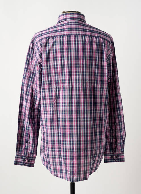 Chemise manches longues rose BRIGGS & MANSFIELD pour homme