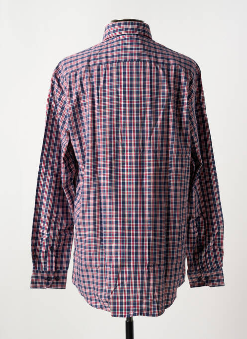 Chemise manches longues rouge BRIGGS & MANSFIELD pour homme