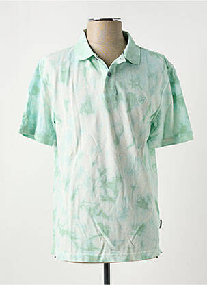 Polo stretch manches courtes vert HAJO homme