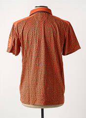 Polo orange LERROS pour homme seconde vue
