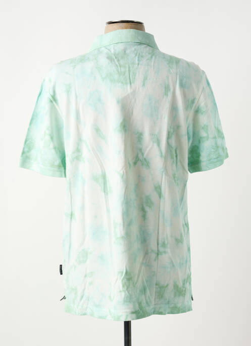 Polo stretch manches courtes vert HAJO homme