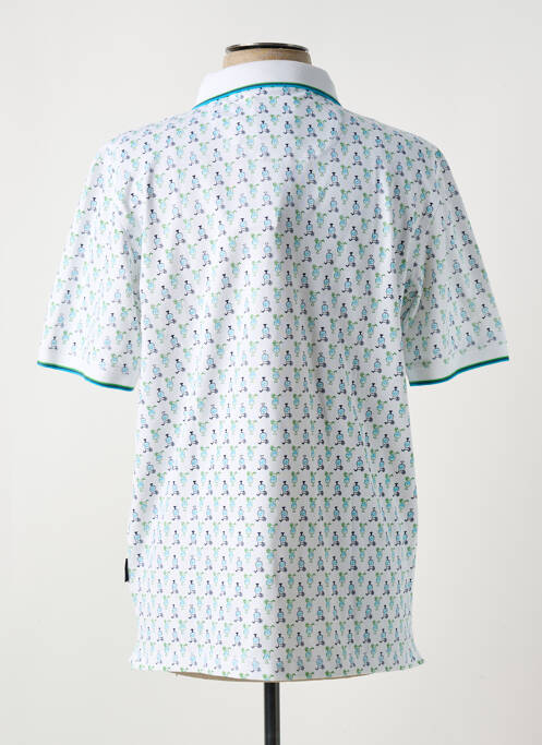 Polo blanc HAJO pour homme