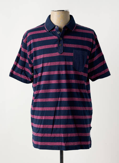 Polo bleu EASY LINE pour homme