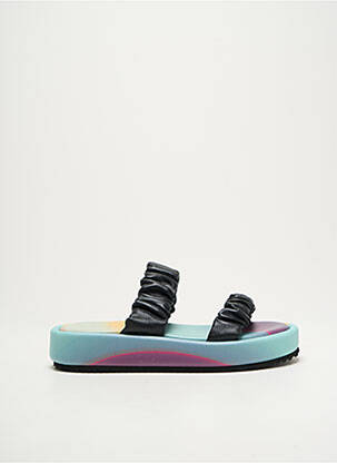 Mules/sabots matière lisse talon de 4 à 6cm noir PAUL SMITH femme