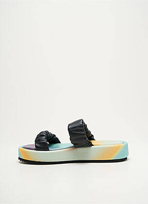 Mules/sabots matière lisse talon de 4 à 6cm noir PAUL SMITH femme